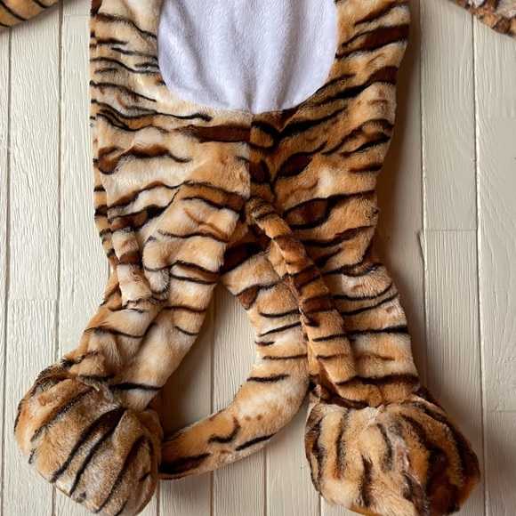 Baby Boys Girls Plush Tiger Jumpsuit Costume - Warm Size 18 24 months - Picture 6 of 15
